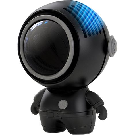 Ventilateur Portatif Col - Sans Pales - Moteur Sans Balais En Cuivre - Batterie Intégrée - Pour Usage Personnel Extérieur Ou Bureau - 1 Pièce (1/5)