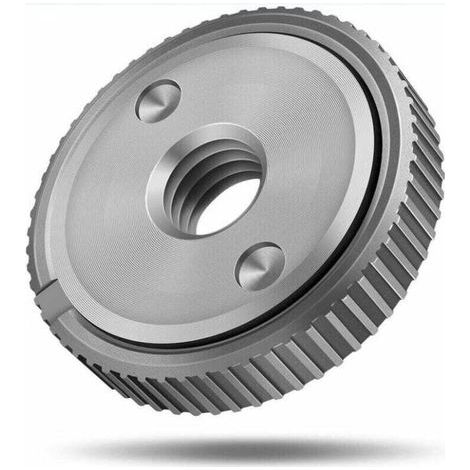 Accessoire pour une meuleuse,écrou de serrage rapide SDS Clic M14, pour toutes les meuleuses d'angle AEG, Black & Decker, Dewalt, Flex, Hitachi, Metabo, Makita etc. (1x écrou de serrage) (1/5)