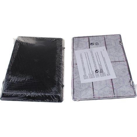 Juego de 2 filtros de carbón tipo 37 AMC962 484000008786, 481249038015 ARISTON HOTPOINT