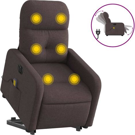 Maison Exclusive - Elektrischer Massagesessel mit Aufstehhilfe Du