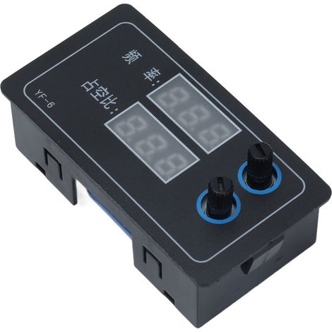 Générateur de Fréquence Réglable 1Hz-100kHz avec Affichage Numérique LED, Alimentation 7-24V DC