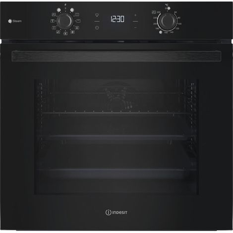 Indesit Forno da incasso IO K58HS B - IO K58HS B. Dimensione del forno: Media, Tipo di forno: Forno elettrico, Capacità interna forno totale: 71 L. Posizionamento dell'apparecchio: Da in... - IOK58HSB (1/5)