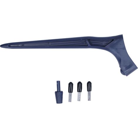 Kit de découpe et de sculpture rotatif à 360° pour travaux manuels (bleu foncé) (1/5)