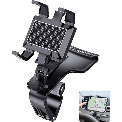 Support de téléphone portable, support universel pour téléphone portable à fixer sur une table, rotation à 360° et adaptabilité pour iPhone 11 Pro / 11 / Xs Max / Xs / Xr / X / 8 / 7 / 6s Plus, Galaxy (1/5)