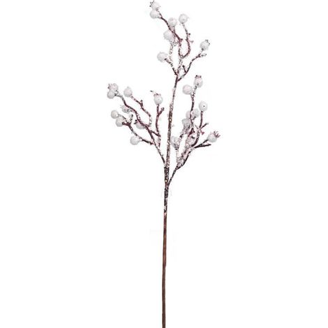 Ramo decorativo CON palle di neve 50CM (1/2)