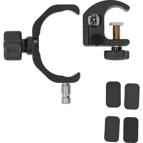 Support de collecteur avec boussole, GPS RTK, support universel portable réglable pour canne de mesure de distance
