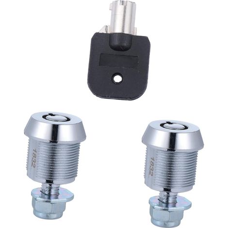 Serrure à came tubulaire ABOOFAN 17 mm pour portes et tiroirs de (1/5)