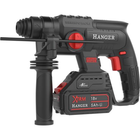 Hanger HX18-22X5 taladro percutor SDS-Plus 18V brushless (1/3)