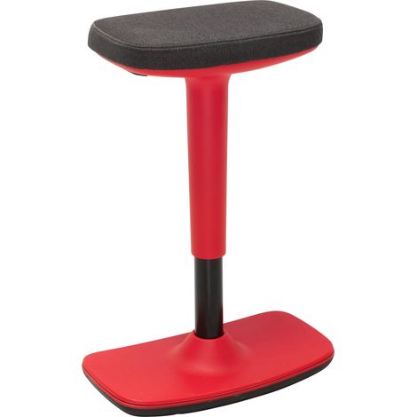 Mömax Bürohocker Leon Rot/Schwarz (1/5)