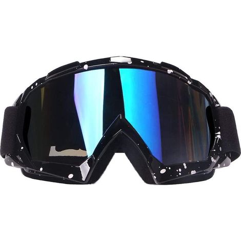 Lunettes de motocross anti-vent réglables pour sports outdoor, protection oculaire robuste (1/5)