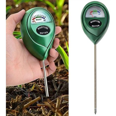 Hygromètre de sol, testeur de sol de précision, testeur d'humidité agricole, capteur hygrométrique pour plantes de jardin, d'intérieur et d'extérieur (1/3)