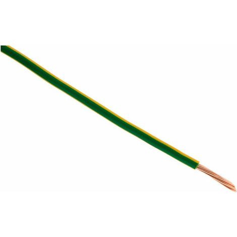 – Câble électrique H07V-R 6mm² Rouge – Longueur 25m – Pour appareils électroménagers et outils électroportatifs – Usage intérieur