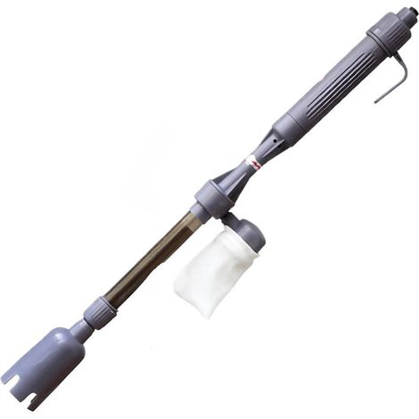 Aspirateur Électrique Aquarium, Nettoyeur D'aquarium Electrique Siphon, 5 en 1 Aspirateur Gravier Aquarium pour Gravier/Aquarium Algues/Nettoyage La té (1/5)