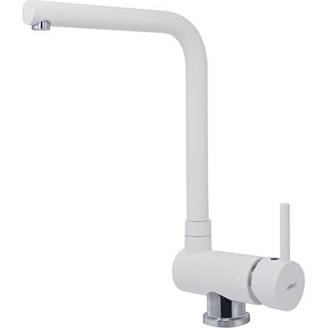 Elleci Danubio G68. Tipo di beccuccio: Standard, Colore del prodotto: Bianco, Materiale del rubinetto: Granitek. Altezza sopra la superficie di fissaggio (max): 32,8 cm, Distanza diffuso... - MGKDAN68