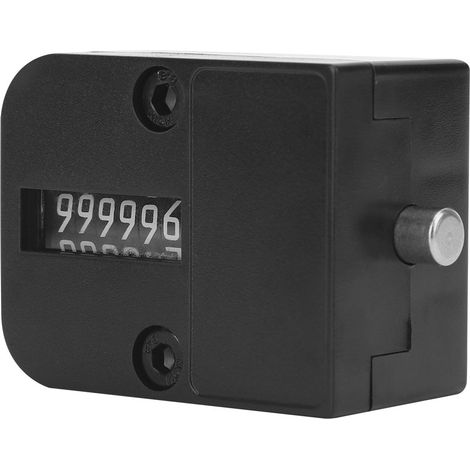 Compteur de moule carré à mémoire auto 7 chiffres grande précision décompte mécanique 0-9999999 (1/5)