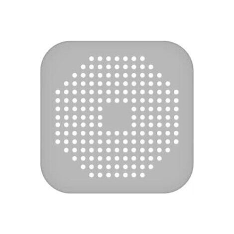 Filtre à cheveux pour douche Gris ou blanc Filtre en silicone pour lavabo , baignoire et douche - Bouchon en caoutchouc pour salle de bain et cuisine (gris) (1/4)