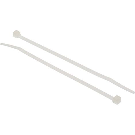 Serre-câble RS PRO Naturel en Nylon 66, 150mm x 3,6 mm ( Prix pour Sachet de 1000 ) (1/4)