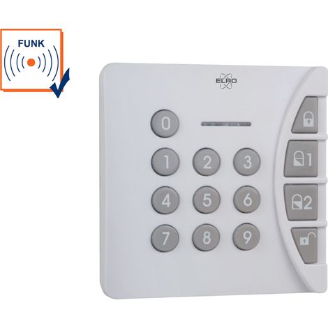 Codeschloss / Steuereinheit für Smart Home ELRO Alarmanlage AS8000 mit Handy App (1/3)