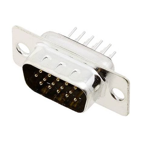 encitech HDD-15-MTBS 2103-0300-01 Embase SUB-D mâle 180 ° Nombre de pôles: 15 pin à souder 1 pc(s) Tray R539731 (1/2)