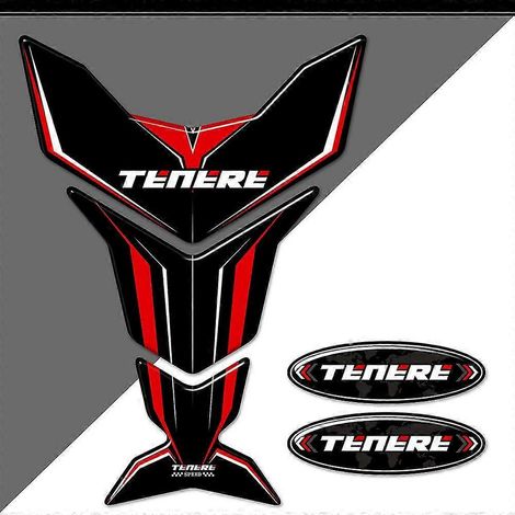 Autocollants Tenere Super Tank Pad Protector, protection de réservoir, emblème, logo, carénage, garde-boue pour Yamaha 700 1200 Xt Z Xt1200z--13 (1/5)