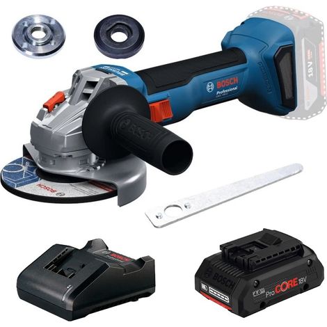 Bosch GWS 18V-8 125 18v 125mm Brushless Angle Grinder GWS18V8 + 4Ah Pro Core (1/3)