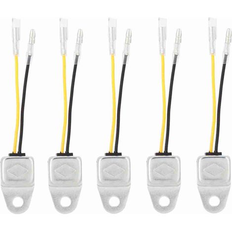 Satz mit 5 Ölmangelsensoren mit Alarmfunktion, kompatibel mit Honda GX160/GX200/GX240/GX270/GX340/GX390