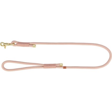 Laisse Soft Rope pour chien – Rose – Taille M–L: 1,0 m/10 mm (1/3)