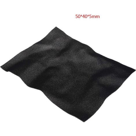 Éponge anti-poussière pour diverses armoires métalliques standard, armoires serveurs, épaisseur 3 mm/0,11 pouce, 5 mm/0,19 pouce, multicolore (Noir 50+40+5 mm) (1/5)
