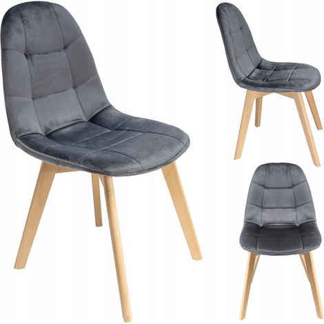Silla COLIN gris (juego de patas + tornillos) (código nuevo)
