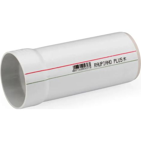 REHAU RAUPIANO PLUS Anschlussstück DN 75/80 an Lüftungsleitung (di 80), 11235741002