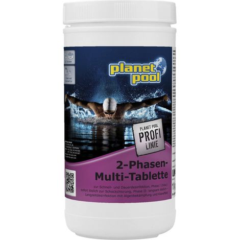 Planet Pool - 2-Phasen Multi Tabletten 250 g, 1 kg (1/2)