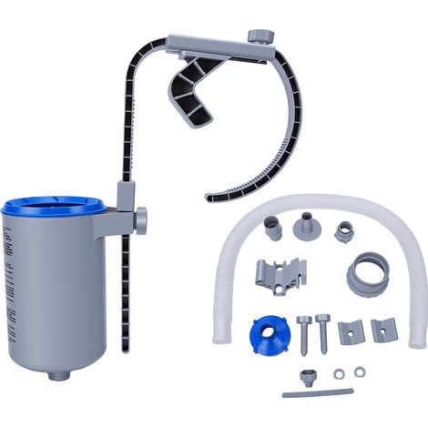 Écumoire de piscine hors sol murale flottante automatique pour piscines gonflables et à structure métallique. Compatible avec une pompe de 800 GPH. (1/5)