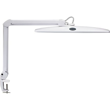 MAUL Tischleuchte MAULwork 8205202 LED 21W Klemmfuß weiß (1/5)