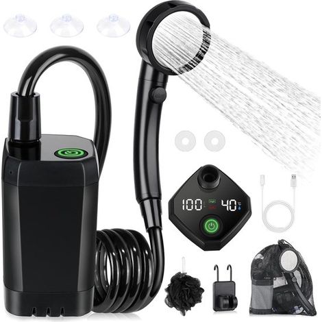 Douche extérieure, douche de camping, douche de camping avec pommeau de douche, douche mobile, douche portable, douches de camping, douches extérieures, douche extérieure, douche extérieure, camping A (1/5)