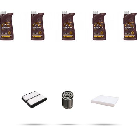 Kit tagliando 3 FILTRI e 5L OLIO compatibile con Suzuki Grand Vitara 2.0 94kw dal 1998 (1/4)