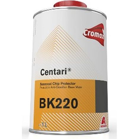 CROMAX BK220 BASECOAT CHIP PROTECTEUR 1 LITRE