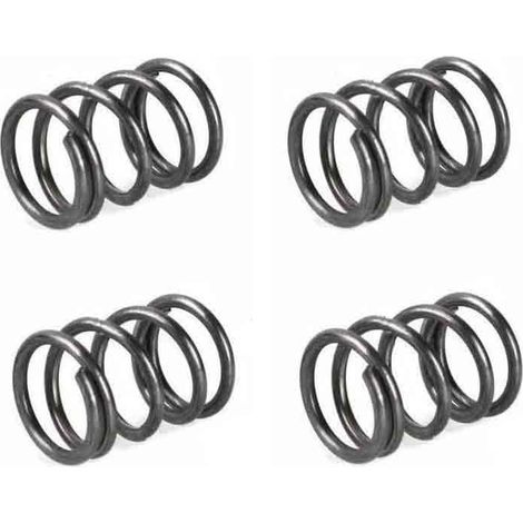 Druckfedern – 4 Stück – Federstahl – Hohe mechanische Festigkeit – Für Industrie und Heimwerker – 40 x 36 x 2 mm (1/3)