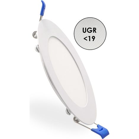 IluminaShop - Downlight Panel LED 6W Circular Pro CCT IP20  3000+4000+6000 (1/2)