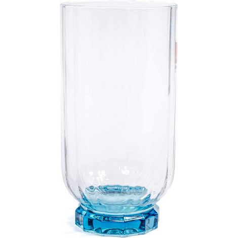 Set 6 Bicchieri da Tavola Florian Beverage Lucent Blue 43 cl Rocco Bormioli