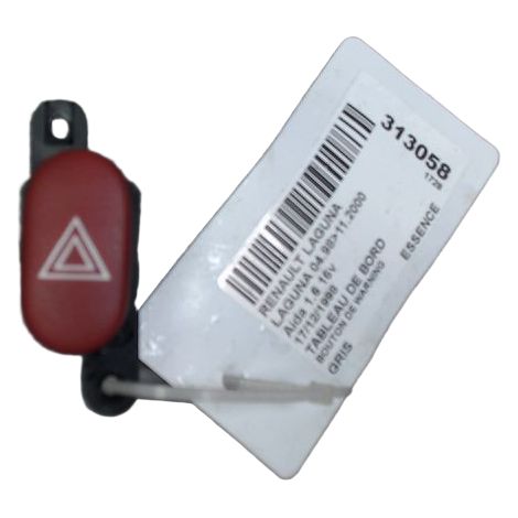 Bouton De Warning RENAULT Laguna 98-2000 [PRODUIT D'OCCASION]♻️7700822955
