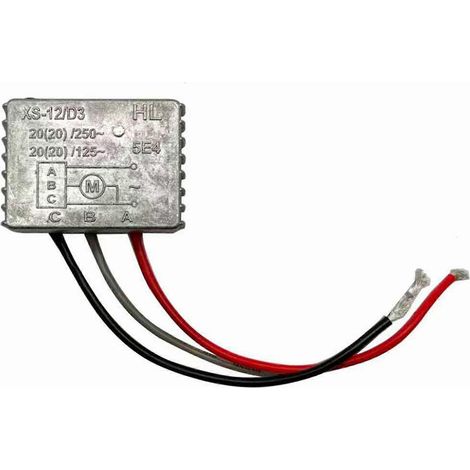 Démarreur progressif 16 A en boîtier aluminium avec protection contre les surcharges pour outils électriques : limiteur de courant à réponse rapide et à démarrage progressif (multicolore). (1/5)
