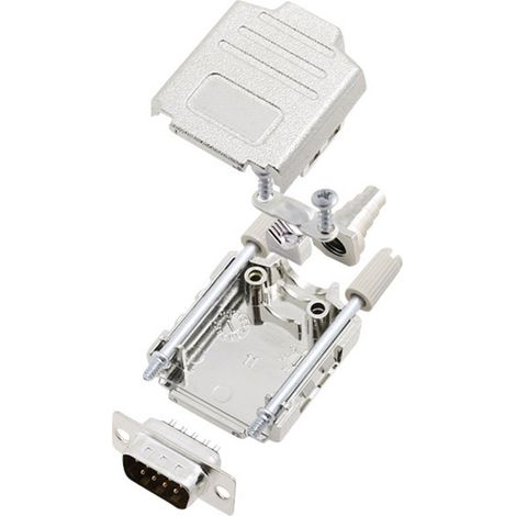 encitech DPPK09-M-DBP-K 6355-0004-01 D-SUB Stiftleisten-Set 180 ° Polzahl: 9 Lötkelch 1 Set