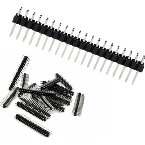 20 zweireihige 2x20-polige 2,5-mm-Leiterplattensteckverbinder für Raspberry Pi, lötbar, für DIY-Schaltungsprototypen (1/5)