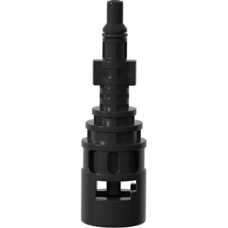 Adaptateur de Conversion pour Nettoyeur Haute Pression Connecteur Couplage Karcher Lavor 124 X 24,5 Mm 2 Pièces Noir (1/5)