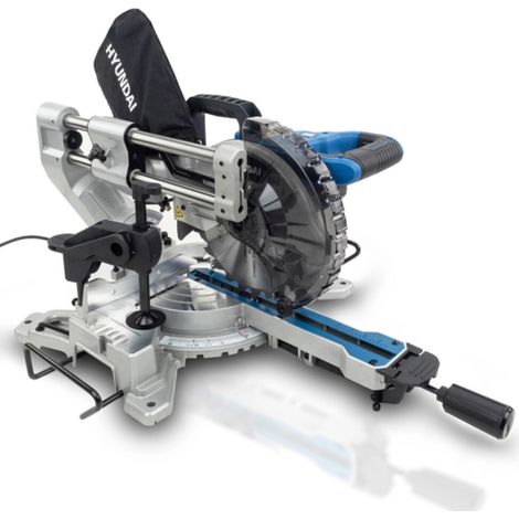 Hyundai 1500W Electric Mitre Saw / Chop Saw with 210mm Blade, 230V (1/5)
