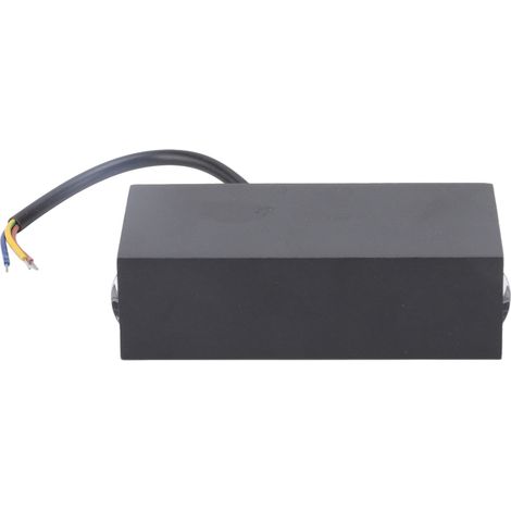 Applique murale LED 6W, boîtier noir, 2 LED, lumière chaude, idéale pour salon, couloir ou jardin, 85-265V CA (1/5)