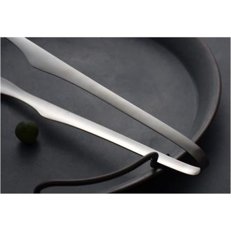 Pince À Barbecue - Acier Inoxydable - 23,5 Cm - Résistante Chaleur - Pour Grillade Et Cuisson - 1 Pièce (1/4)