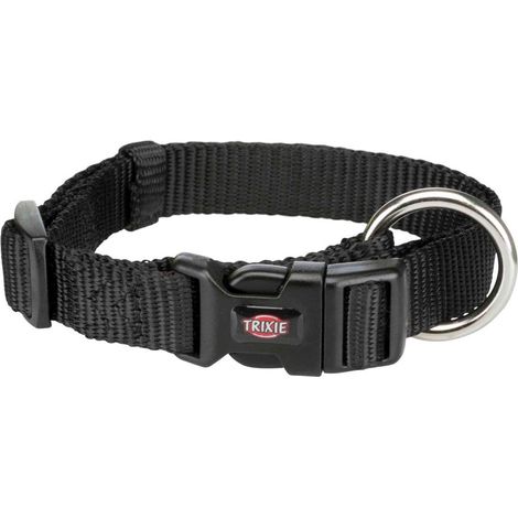 TRIXIE PREMIUM COLLIER POUR CHIEN NOIR 35-55 X 20 MM 20161 (1/5)