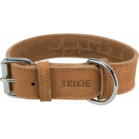 Collar para Perro Trixie Heartbeat Marrón S/M 34-40 cm (1/2)