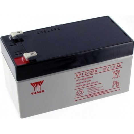 Batteria piombo Yuasa 12V 1 NP1.2 - 12FR